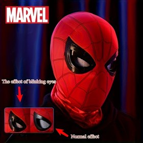Resim Marvel 1 adet Örümcek Adam Tam Yüz Maskesi - Dayanıklı ABS Malzeme, Kırmızı ve Siyah Tasarım ile Web Deseni, Cosplay, Cadılar Bayramı, Şükran Günü, Noel Hediyeleri için Ayarlanabilir Askılar - Tüm Mevsim Sokak Stili Kostüm Aksesuarı, Cosplay Maskesi, Temalı Etkinlik Aksesuarı, Detaylı Göz Tasarımı, Yüksek Kaliteli Baskı, Temalı Etkinlik Katılımcıları 