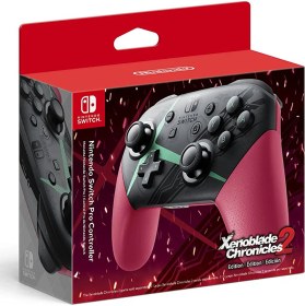 Resim Nintendo Switch Pro Controller Xenoblade Chronicles 2 Edition 