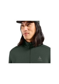 Resim Odlo Odlo Essential Thermal Mid Layer 1/2 Zip Erkek Yeşil Içlik Üst 19749 Yeşil 