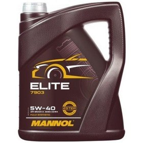 Resim Mannol Elıte Sae Mn7903-5 5W-40 Apı Sn/Ch-4 Acea A3/B4 Motor Yağı 5 L 