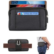 Resim 5.5-6.3 Inç Açık Taktik Molle Kot Kumaş Kılıfı Bel Paketi Spor Programı Gadget Telefon Çantası 