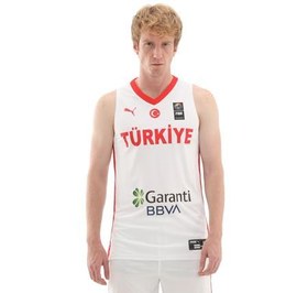 Resim Puma Türkiye Erkek Basketbol Erkek Forma Beyaz 