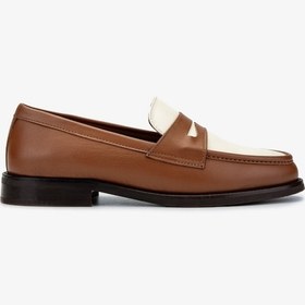 Resim Valmenti Kadın Taba Loafer Ayakkabı 1058 01 Bn Ayk Sk24-25 Taba/bej Taba 