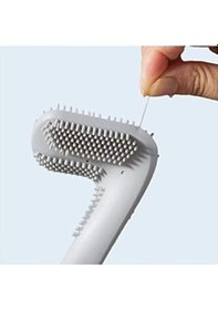 Resim 3b Trend Ergonomik Tasarımlı Silikon Banyo Tuvalet Klozet Temizleme Fırçası Askılı Siyah 