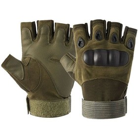 Resim Jokmae Erkek Kadın Çift Taraflı Kollu Spor Eldiveni, Dayanıklı Lastik Ve Nylon Dış Mekan Bisiklet Motor Sporları İçin, Xl Siyah 