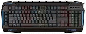 Resim Rampage KB-R63 STAGE Siyah 4 Makro Fonksiyon Sese Duyarlı Işıklı Rainbow Q USB +Ses Mik Çıkışlı Oyuncu Klavyesi 