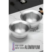 Resim Bfs Alüminyum Tıraş Tası 2 Li Set 