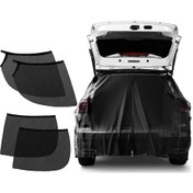 Resim Araba Arka Gövde Havalandırma Gölge Anti-sivrisinek Ekran Kapağı, Boyut: Xl Set 