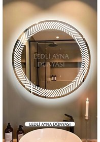 Resim Premium Görünüm Led'li Banyo Aynası / Lavabo Üstü & Antre / Beyaz/ 70 Cm Diğer 