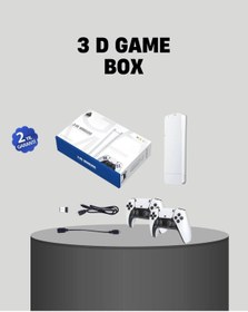 Resim 20.000 Yüklü Oyunlu Kablosuz Retro Oyun Konsolu 4k Destekli 