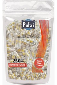 Resim Pufai Ağızlık Slender Boy Sigara Filtresi 7 mm 970 Adet 1 Paket 24 Kutu 