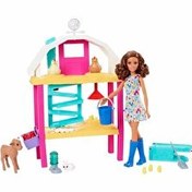 Resim Barbie Eğlenceli Çiftlik Hayatı Oyun Seti HGY88 