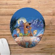 Resim Pixxa Scooby Doo Bilek Destekli Mousepad Model - 2 Oval 