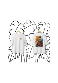 Resim Samsara Serisi No:9 T-shirt - Gri 