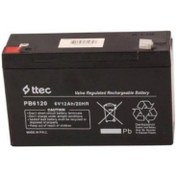 Resim Ttec 6V 12AH Oyuncak Akülü Araba Ile Uyumlu 6V 12AH 6 Volt Akü 6 Volt 12 Amper Akü 