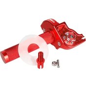 Resim Dream011 Kırmızı 22mm Cnc Alüminyum Motor Gaz Kumanda Tutacak 7/8" Motosiklet Atv 