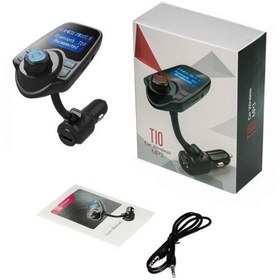 Resim Oddity Yeni Nesil T10 WiFi Bluetooth Araç Kiti | USB Şarj, FM Transmitter ve Eller Serbest Konuşma 
