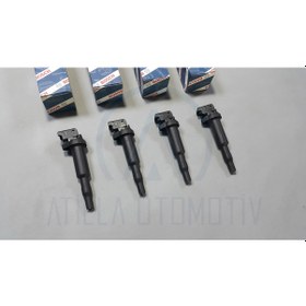 Resim 4 x BMW 3 SERİSİ E46 N45 N46 ATEŞLEME BOBİNİ TAKIM Bosch 