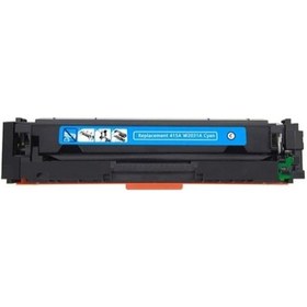 Resim Safir Toner Canon Crg-055h İ-sensys Lbp-664cx 5.900 Syf Mavi Çipsiz Uyumlu Toner 