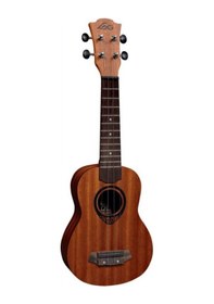 Resim Lag Glu Tku8S Tiki Soprano Natural Ukulele 