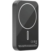 Resim Momax Titanium Wireless 5000 mAh MagSafe Uyumlu Kablosuz Powerbank 