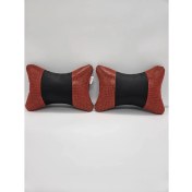 Resim Kırmızı Taşlı Boyun Yastığı 