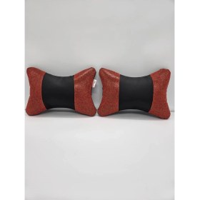Resim Kırmızı Taşlı Boyun Yastığı 