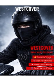 Resim WestCover Termal Kar Yüz Maskesi Balaklava Pamuklu Unisex 