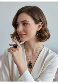 Resim Gümüş Sarmarlı Set Gümüş 