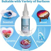 Resim 1 adet/3 adet Yeni Okyanus Beyaz ve Derin Deniz Mavi Işık Mavisi Epoksi Reçine Pigment - Yüksek Konsantrasyon, UV Dirençli, Opak Pasta, 3D Sanat Eserleri Oluşturmak İçin Kullanılır, Reçine Tabakları - Sanat Reçine Projeleri ve DIY Dalga Okyanus El Sanatları, Takı Döküm Araçları 50ml 1.76oz Her Şişe İçin Çok Uygun 