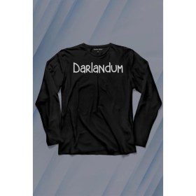 Resim Kendim Seçtim Darlandum Darlandım Dar Lan Dum Karadeniz Trabzon Uzun Kollu Tişört Baskılı Çocuk T-Shirt 