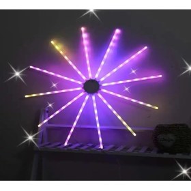 Resim Gaman Yatak Odası Ambiyans Ledi USB Kumandalı Yeni Canlı Renkleriçin Özel LED Teknolojisi 8 Mod Animasyonlu 8 Mod 