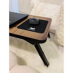Resim Axolotl Foldaway Telefon ve Tablet Bölmeli Katlanır Ayaklı Laptop Sehpası Notebook Bilgisayar Çalışma Masa Lidya 