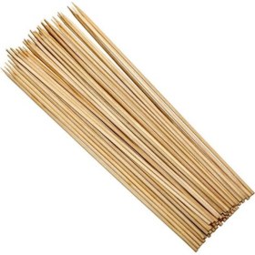 Resim Oktay Ahşap Çöp Şiş Çubuğu 25 Cm 500 Tane 3 Mm 