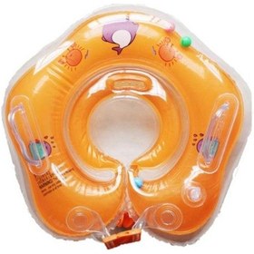 Resim Smartfox Bebek Yüzme Boyun Simidi Turuncu Çok Renkli 