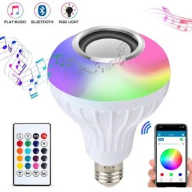 Resim Sonlight Bluetooth Müzik Ampul Uzaktan Kumanda Led Müzik Ampul Rgb Renkli Müzik Ampul Lamba Led Rgb 