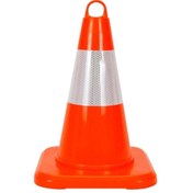 Resim Genel Markalar PVC Trafik Konisi 32 cm Reflektifli Trafik Dubası 