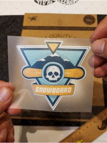 Resim Bay Etiket Hbg40 Snowboard Etiketi 