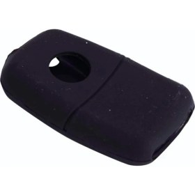 Resim Siyah Silikon Anahtarlık, Golf 6 Uyumlu, Şık ve Kullanışlı Tasarım 