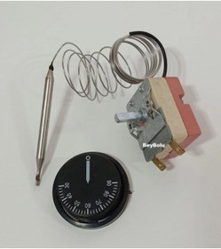 Resim FullYedek Beko Uyumlu Termosifon Termostat , Şofben Termostatı 0 - 90 Otomatik 16 Amper 