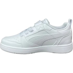 Resim Puma Beyaz Erkek Çocuk Yürüyüş Ayakkabısı 39741903-Puma Rebound V6 Lo Ac+ Ps 
