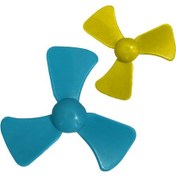 Resim Powermaster Pm-25380 5.5cm Çap 3 Bıçaklı Oyuncak Motoru Plastik Pervane-179842 