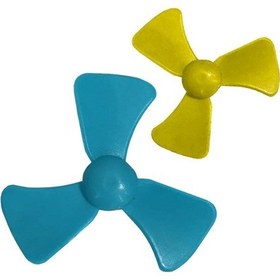 Resim Powermaster Pm-25380 5.5cm Çap 3 Bıçaklı Oyuncak Motoru Plastik Pervane-179842 