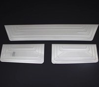 Resim OMSA VW T5 Transporter Krom Kapı Eşiği 3 Parça Yazısız 2003-2023 Arası VAN 