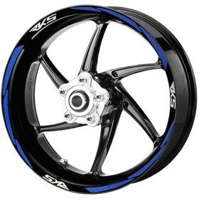 Resim Deeb Rks Jant Şeridi Reflektif Mavi Beyaz Model S N11.53802 