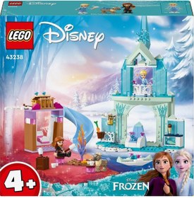 Resim LEGO® Disney 43238 Frozen Elsa’nın Karlar Ülkesi Şatosu Yaratıcı Oyuncak Yapım Seti 163 Parça 