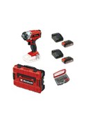 Resim Einhell TE-CI 18/1 Li - Darbeli Torklu Vidalama + 2 X 2.5 Ah Starter Kit Akü Çanta Ve Bits Uç Dahil 