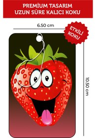 Resim ByMeyla Çilek Aroması Esanslı Oto Kokusu ve Torpido Aksesuarı 