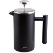 Resim Jumbo Timeless Venti Çelik Double Wall French Press Mat Siya 