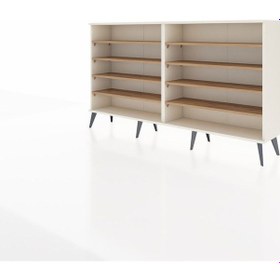 Resim Arges Konsol 8 Raflı 176x30x99 Aytaşı-aytaşı/çam Aytası/atlas Çam - Aytası 